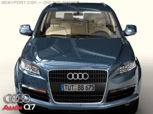 audi q7 3D Model