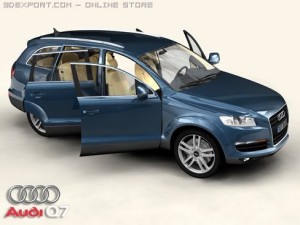 audi q7 3D Model
