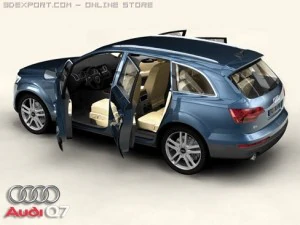 audi q7 Modelo 3D