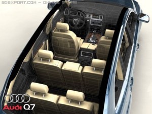 audi q7 3D Model