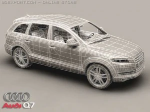 audi q7 Modelo 3D