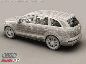 audi q7 Modelo 3D