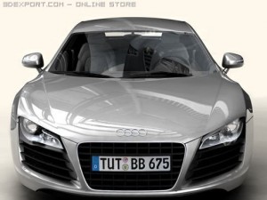 audi r8 Modelo 3D