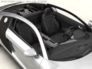 audi r8 Modelo 3D