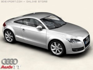 audi tt 3D Model