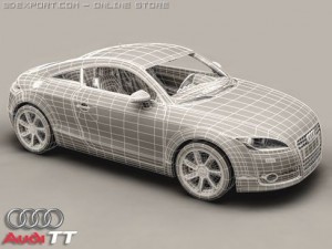 audi tt 3D Model