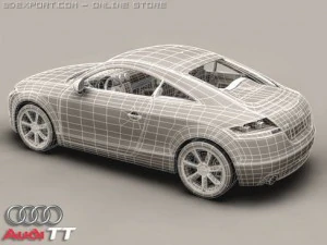 audi tt 3D Model