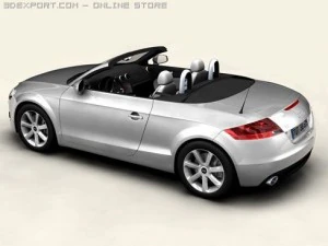 audi tt roadster 2006 3D Model