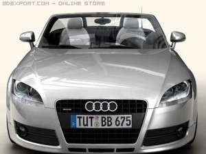audi tt roadster 2006 Modelo 3D