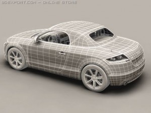 audi tt roadster 2006 Modelo 3D