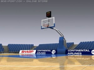 basketballcourt Modèle 3D