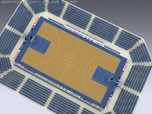 basketballcourt 3D Model