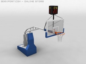 basketballcourt Modèle 3D