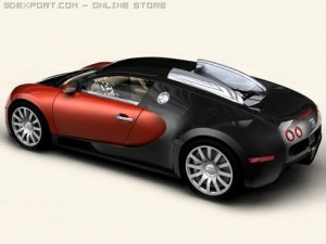 bugatti veyron Modèle 3D