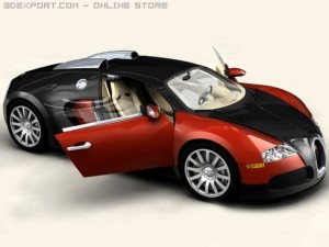 bugatti veyron Modèle 3D
