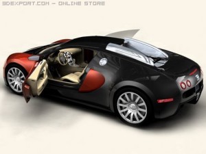 bugatti veyron Modèle 3D