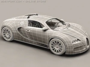 bugatti veyron 3D Model