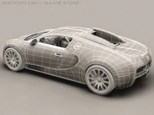 bugatti veyron 3D Model