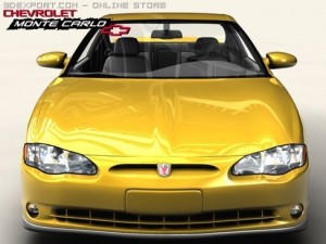 chevrolet monte carlo 2004 3D Модель