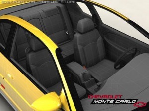 chevrolet monte carlo 2004 3D Модель