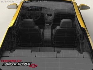 chevrolet monte carlo 2004 3D Модель