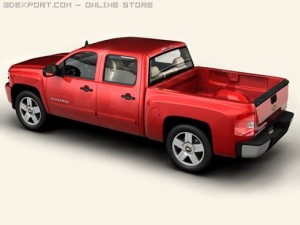 chevrolet silverado 2007 Modèle 3D