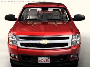 chevrolet silverado 2007 Modèle 3D