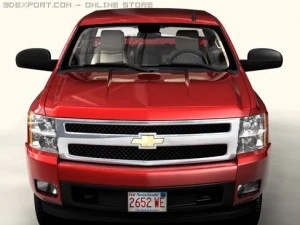 chevrolet silverado 2007 3D Model