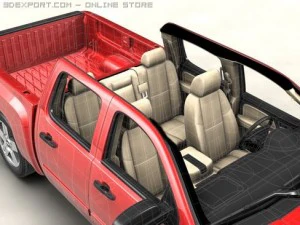 chevrolet silverado 2007 3D Model