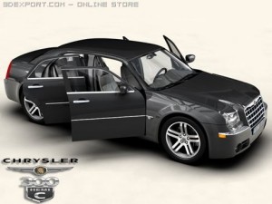 chrysler 300c 3D 模型