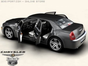 chrysler 300c 3D 模型