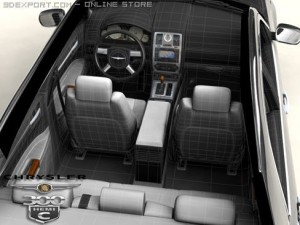 chrysler 300c 3D 模型