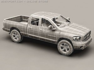 dodge ram 3Dモデル