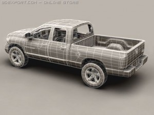 dodge ram 3Dモデル
