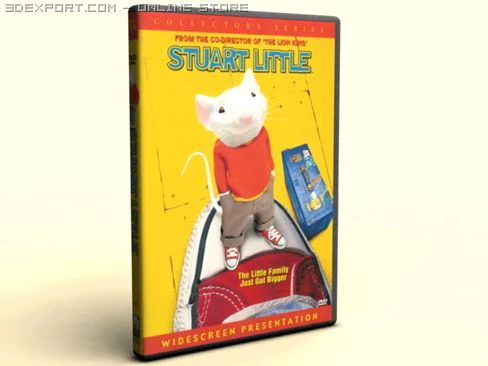 dvd case amaray 3D Model .c4d .max .obj .3ds .fbx .stl .blend