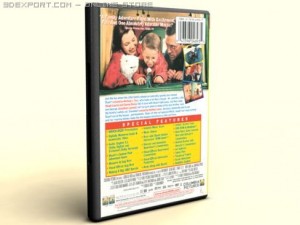 dvd case amaray Modelo 3D