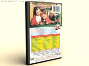 dvd case amaray 3D Model