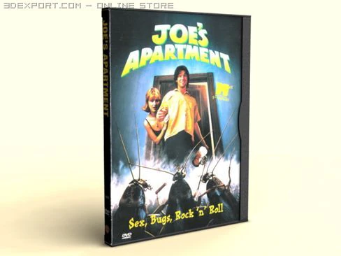 dvd case ivy hill 3D Model .c4d .max .obj .3ds .fbx .stl .blend 