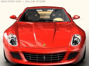 ferrari 599 gtb fiorano Model 3D
