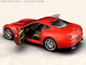 ferrari 599 gtb fiorano 3D Model