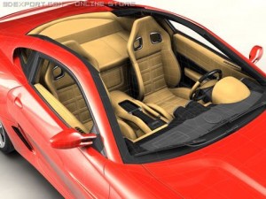 ferrari 599 gtb fiorano Model 3D