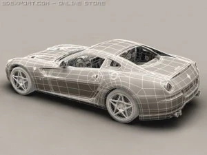 ferrari 599 gtb fiorano 3D Model