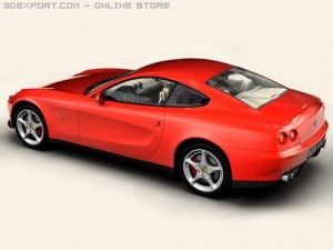 ferrari 612 scaglietti Modelo 3D