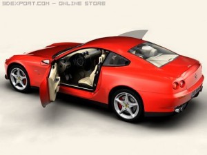 ferrari 612 scaglietti Modelo 3D