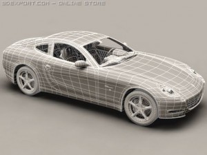 ferrari 612 scaglietti Modelo 3D