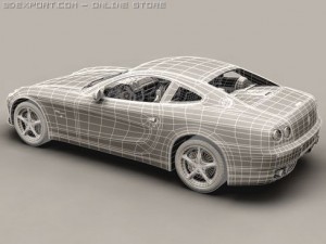 ferrari 612 scaglietti Modelo 3D