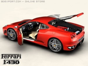 ferrari f430 Modelo 3D