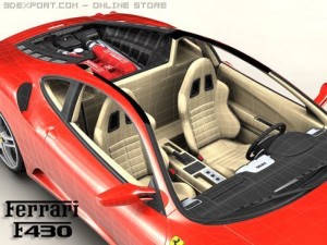ferrari f430 Modelo 3D