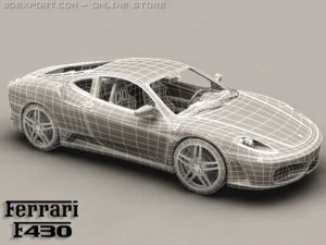 ferrari f430 3D Model