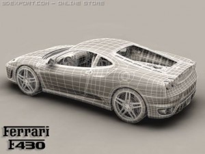 ferrari f430 Modelo 3D